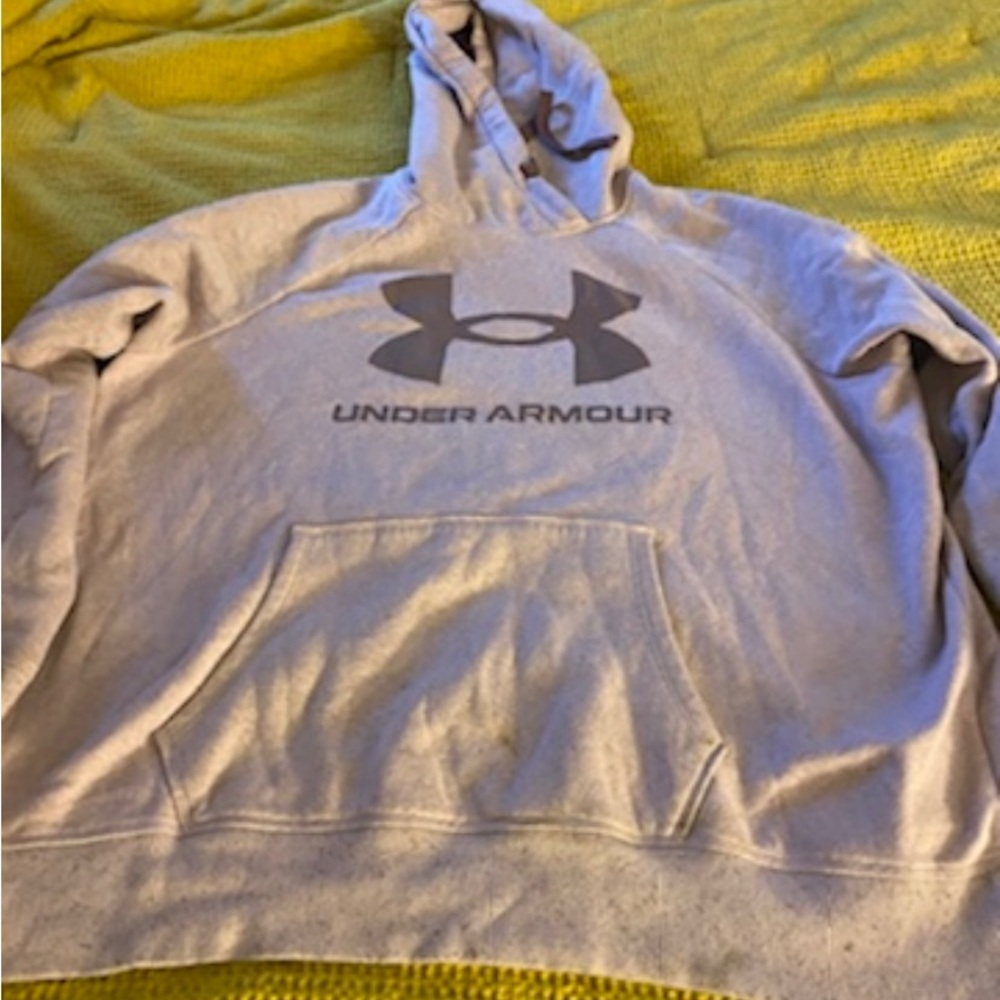 Womens hoodie - size xl - guc - pale purple with slightly darker specks